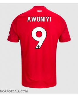 Billige Fotballdrakt Nottingham Forest Taiwo Awoniyi #9 Replika Hjemmedrakt 2024-25 Kortermet